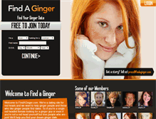 Tablet Screenshot of findaginger.com